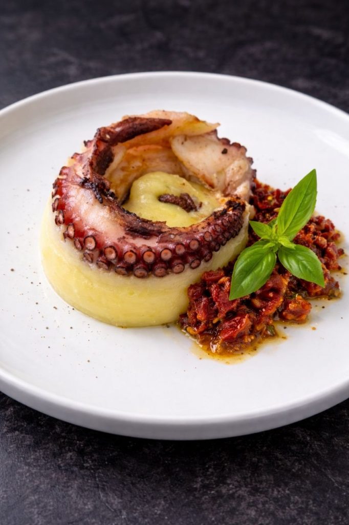 polpo arrosto Siracusa ristorante di pesce Locanda Sikè